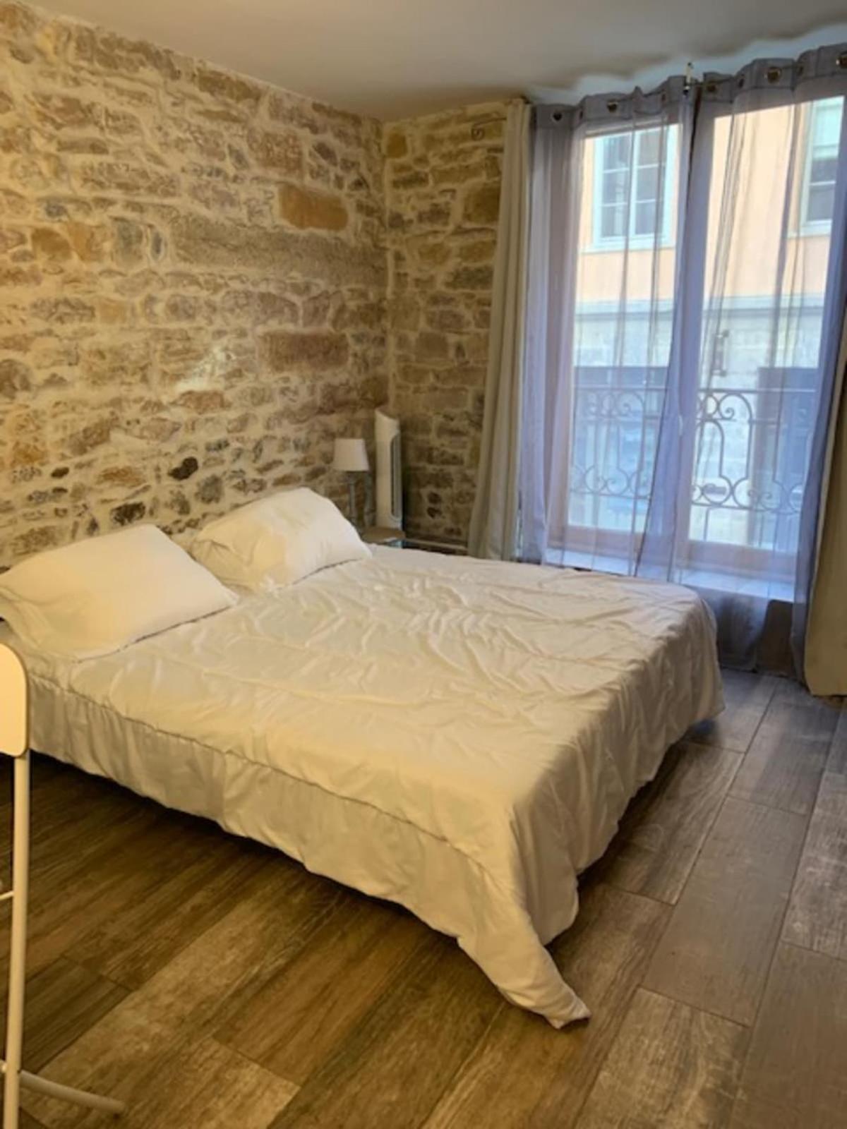 Studio With Exposed Stone Vieux Lyon Dış mekan fotoğraf