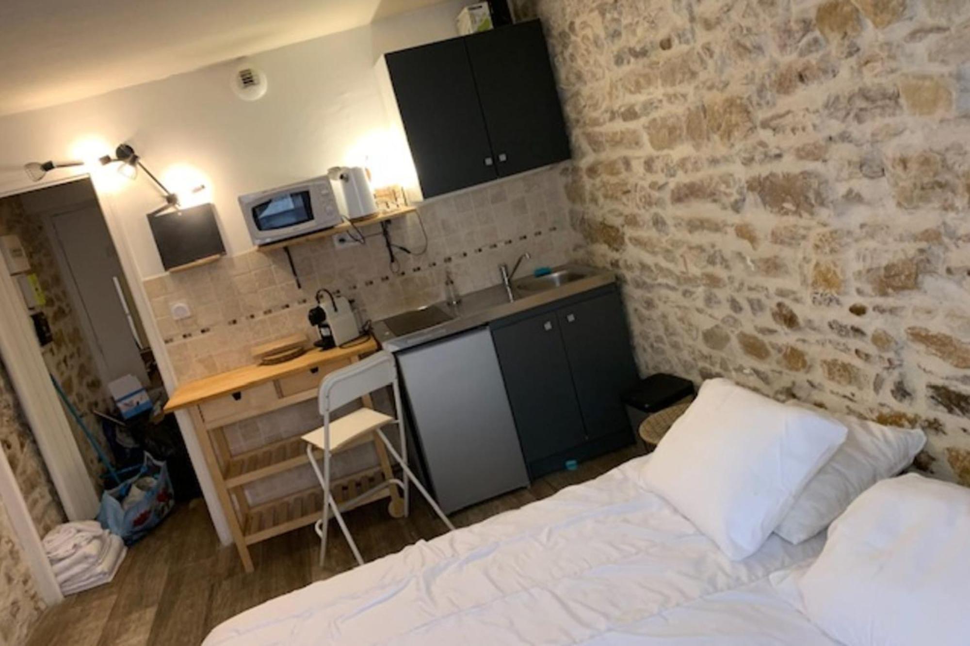 Studio With Exposed Stone Vieux Lyon Dış mekan fotoğraf